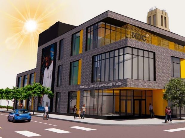 illustration of the ruckus project building