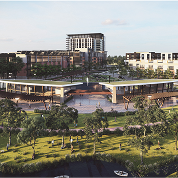 Artistic rendering of proposed development at 325 Blake Road in Hopkins