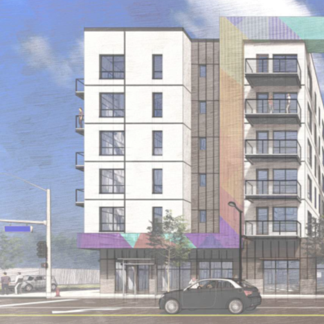 An illustration of a building