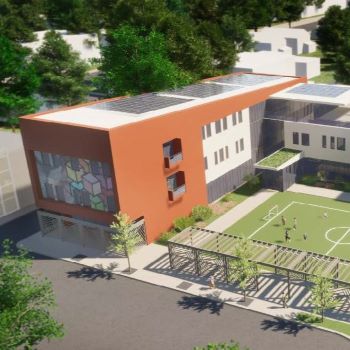 An illustration of the Latino Center for Community Engagement