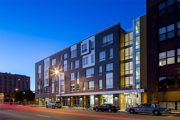 apartment building in Minneapolis