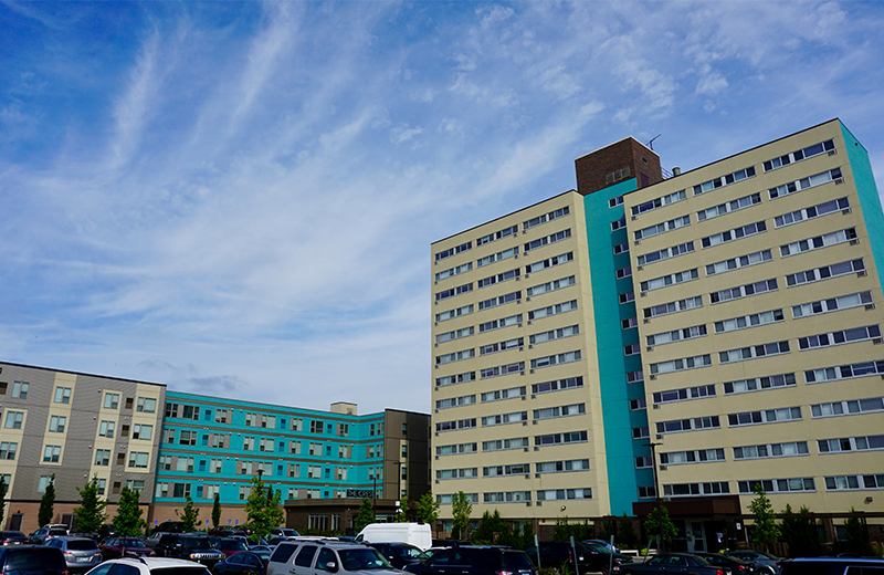 the crest building